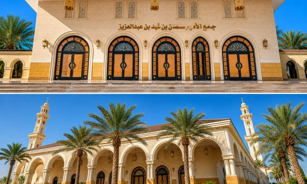 facade of Prince Sultan bin Fahd Mosque