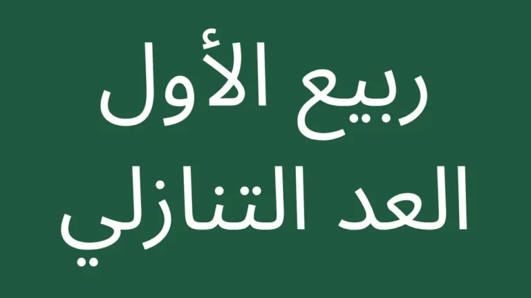Countdown to 12 Rabi' al-Awwal 1448 AH